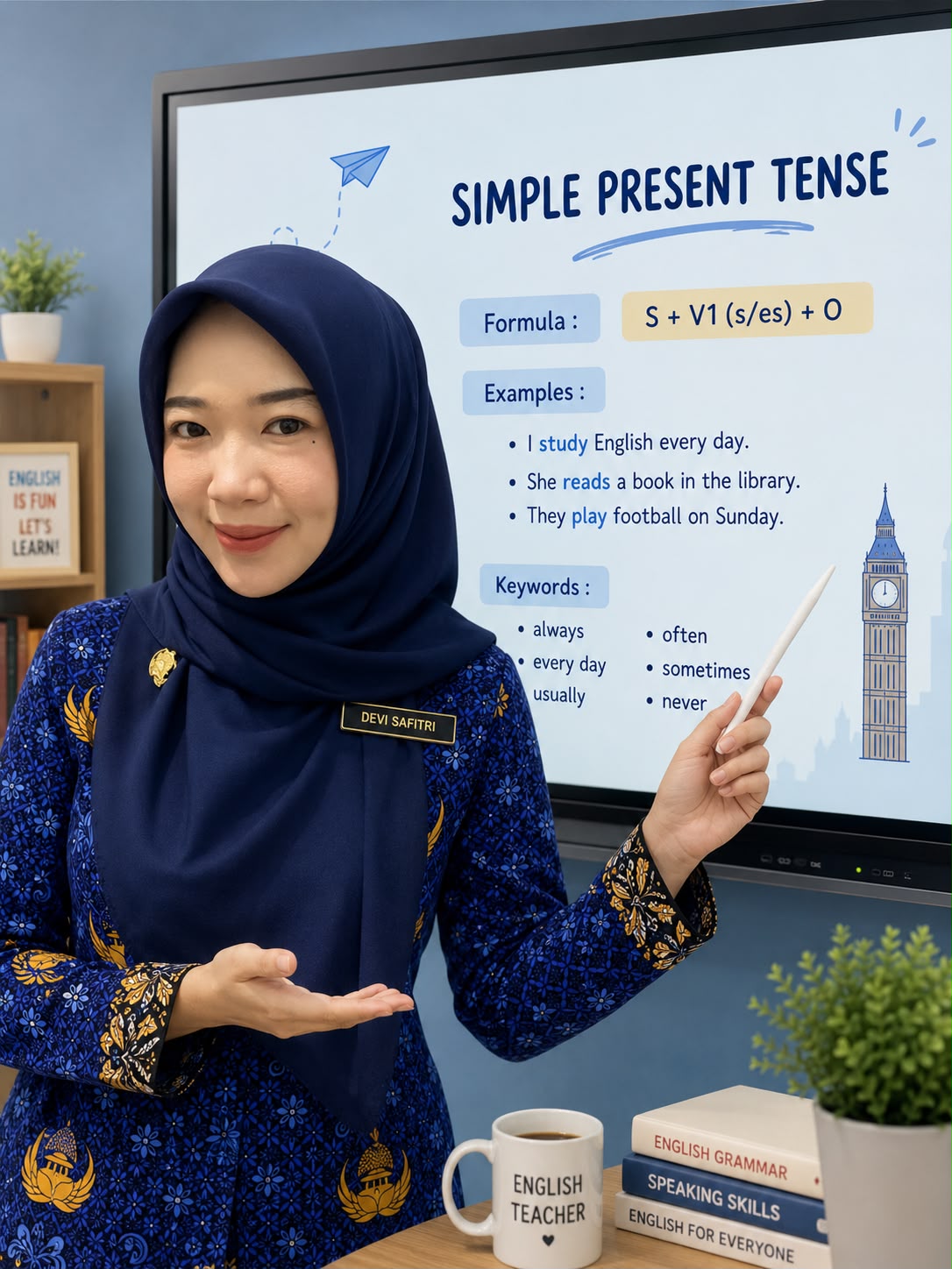 Devi Safitri, S.Pd., Gr